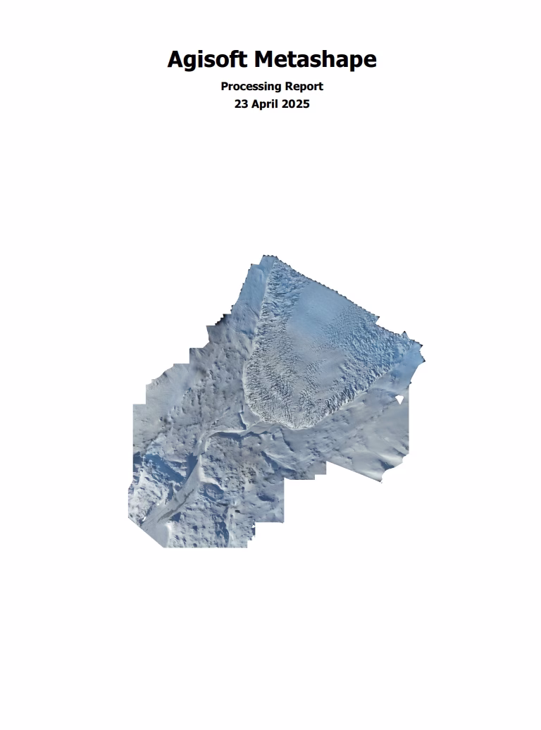 Using UAVs to map surging glaciers in Svalbard (Student Research Report)